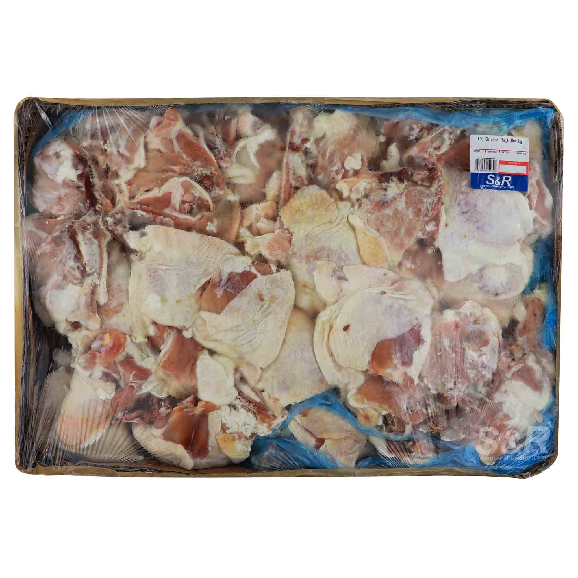 Members' Value Chicken Thigh with Back approx. 15.1kg Members' Value Chicken Thigh with Back approx. 15.1kg